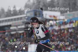 08.01.2017, Oberhof, Germany (GER): Lena Haecki (SUI) -  IBU world cup biathlon, mass women, Oberhof (GER). www.nordicfocus.com. © Manzoni/NordicFocus. Every downloaded picture is fee-liable.