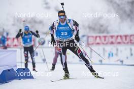 07.01.2017, Oberhof, Germany (GER): Daniel Mesotitsch (AUT) -  IBU world cup biathlon, pursuit men, Oberhof (GER). www.nordicfocus.com. © Manzoni/NordicFocus. Every downloaded picture is fee-liable.