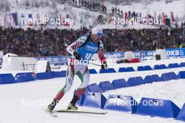 07.01.2017, Oberhof, Germany (GER): Vladimir Iliev (BUL) -  IBU world cup biathlon, pursuit men, Oberhof (GER). www.nordicfocus.com. © Manzoni/NordicFocus. Every downloaded picture is fee-liable.
