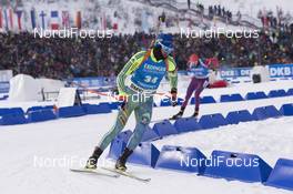 07.01.2017, Oberhof, Germany (GER): Fredrik Lindstroem (SWE) -  IBU world cup biathlon, pursuit men, Oberhof (GER). www.nordicfocus.com. © Manzoni/NordicFocus. Every downloaded picture is fee-liable.