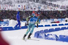 07.01.2017, Oberhof, Germany (GER): Sergey Semenov (UKR) -  IBU world cup biathlon, pursuit men, Oberhof (GER). www.nordicfocus.com. © Manzoni/NordicFocus. Every downloaded picture is fee-liable.