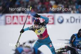 07.01.2017, Oberhof, Germany (GER): Martin Fourcade (FRA) -  IBU world cup biathlon, pursuit men, Oberhof (GER). www.nordicfocus.com. © Manzoni/NordicFocus. Every downloaded picture is fee-liable.