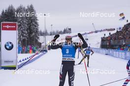 07.01.2017, Oberhof, Germany (GER): Dominik Windisch (ITA) -  IBU world cup biathlon, pursuit men, Oberhof (GER). www.nordicfocus.com. © Manzoni/NordicFocus. Every downloaded picture is fee-liable.