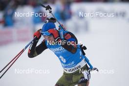 07.01.2017, Oberhof, Germany (GER): Simon Schempp (GER) -  IBU world cup biathlon, pursuit men, Oberhof (GER). www.nordicfocus.com. © Manzoni/NordicFocus. Every downloaded picture is fee-liable.