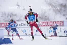 07.01.2017, Oberhof, Germany (GER): Michael Roesch (BEL) -  IBU world cup biathlon, pursuit men, Oberhof (GER). www.nordicfocus.com. © Manzoni/NordicFocus. Every downloaded picture is fee-liable.