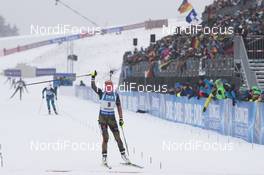 07.01.2017, Oberhof, Germany (GER): Maren Hammerschmidt (GER) -  IBU world cup biathlon, pursuit women, Oberhof (GER). www.nordicfocus.com. © Manzoni/NordicFocus. Every downloaded picture is fee-liable.