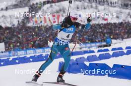 07.01.2017, Oberhof, Germany (GER): Anais Chevalier (FRA) -  IBU world cup biathlon, pursuit women, Oberhof (GER). www.nordicfocus.com. © Manzoni/NordicFocus. Every downloaded picture is fee-liable.