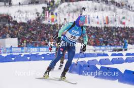 07.01.2017, Oberhof, Germany (GER): Darya Usanova (KAZ) -  IBU world cup biathlon, pursuit women, Oberhof (GER). www.nordicfocus.com. © Manzoni/NordicFocus. Every downloaded picture is fee-liable.