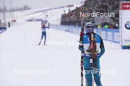 07.01.2017, Oberhof, Germany (GER): Marie Dorin Habert (FRA) -  IBU world cup biathlon, pursuit women, Oberhof (GER). www.nordicfocus.com. © Manzoni/NordicFocus. Every downloaded picture is fee-liable.