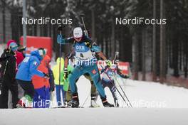 07.01.2017, Oberhof, Germany (GER): Anais Chevalier (FRA) -  IBU world cup biathlon, pursuit women, Oberhof (GER). www.nordicfocus.com. © Manzoni/NordicFocus. Every downloaded picture is fee-liable.