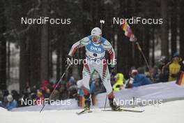 05.01.2017, Oberhof, Germany (GER): Anton Sinapov (BUL) -  IBU world cup biathlon, sprint men, Oberhof (GER). www.nordicfocus.com. © Manzoni/NordicFocus. Every downloaded picture is fee-liable.