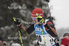05.01.2017, Oberhof, Germany (GER): Arnd Peiffer (GER) -  IBU world cup biathlon, sprint men, Oberhof (GER). www.nordicfocus.com. © Manzoni/NordicFocus. Every downloaded picture is fee-liable.