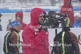 05.01.2017, Oberhof, Germany (GER): Siegfried Mazet (FRA) coach team Norway -  IBU world cup biathlon, sprint men, Oberhof (GER). www.nordicfocus.com. © Manzoni/NordicFocus. Every downloaded picture is fee-liable.
