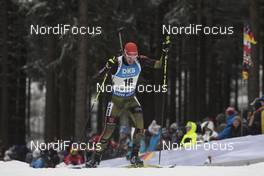 05.01.2017, Oberhof, Germany (GER): Arnd Peiffer (GER) -  IBU world cup biathlon, sprint men, Oberhof (GER). www.nordicfocus.com. © Manzoni/NordicFocus. Every downloaded picture is fee-liable.