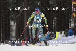 05.01.2017, Oberhof, Germany (GER): Fredrik Lindstroem (SWE) -  IBU world cup biathlon, sprint men, Oberhof (GER). www.nordicfocus.com. © Manzoni/NordicFocus. Every downloaded picture is fee-liable.