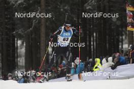 05.01.2017, Oberhof, Germany (GER): Serafin Wiestner (SUI) -  IBU world cup biathlon, sprint men, Oberhof (GER). www.nordicfocus.com. © Manzoni/NordicFocus. Every downloaded picture is fee-liable.