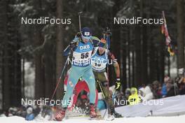 05.01.2017, Oberhof, Germany (GER): Vladimir Semakov (UKR) -  IBU world cup biathlon, sprint men, Oberhof (GER). www.nordicfocus.com. © Manzoni/NordicFocus. Every downloaded picture is fee-liable.