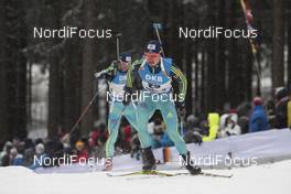 05.01.2017, Oberhof, Germany (GER): Sergey Semenov (UKR) -  IBU world cup biathlon, sprint men, Oberhof (GER). www.nordicfocus.com. © Manzoni/NordicFocus. Every downloaded picture is fee-liable.