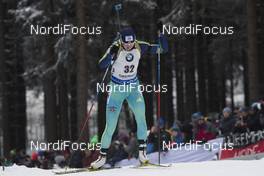 06.01.2017, Oberhof, Germany (GER): Olena Pidhrushna (UKR) -  IBU world cup biathlon, sprint women, Oberhof (GER). www.nordicfocus.com. © Manzoni/NordicFocus. Every downloaded picture is fee-liable.