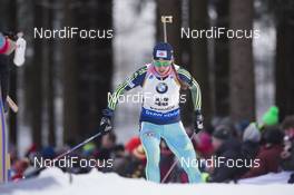 06.01.2017, Oberhof, Germany (GER): Yuliia Dzhima (UKR) -  IBU world cup biathlon, sprint women, Oberhof (GER). www.nordicfocus.com. © Manzoni/NordicFocus. Every downloaded picture is fee-liable.