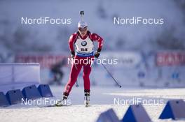 06.01.2017, Oberhof, Germany (GER): Nadzeya Pisareva (BLR) -  IBU world cup biathlon, sprint women, Oberhof (GER). www.nordicfocus.com. © Manzoni/NordicFocus. Every downloaded picture is fee-liable.
