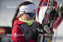 06.01.2017, Oberhof, Germany (GER): Anna Maka (POL) -  IBU world cup biathlon, sprint women, Oberhof (GER). www.nordicfocus.com. © Manzoni/NordicFocus. Every downloaded picture is fee-liable.