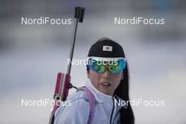 06.01.2017, Oberhof, Germany (GER): Fuyuko Tachizaki (JPN) -  IBU world cup biathlon, sprint women, Oberhof (GER). www.nordicfocus.com. © Manzoni/NordicFocus. Every downloaded picture is fee-liable.