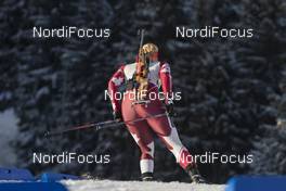 06.01.2017, Oberhof, Germany (GER): Sarah Beaudry (CAN) -  IBU world cup biathlon, sprint women, Oberhof (GER). www.nordicfocus.com. © Manzoni/NordicFocus. Every downloaded picture is fee-liable.