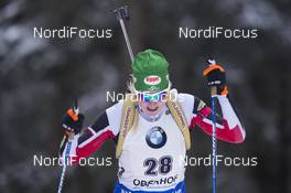 06.01.2017, Oberhof, Germany (GER): Lisa Theresa Hauser (AUT) -  IBU world cup biathlon, sprint women, Oberhof (GER). www.nordicfocus.com. © Manzoni/NordicFocus. Every downloaded picture is fee-liable.