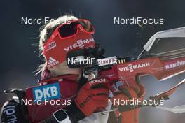 06.01.2017, Oberhof, Germany (GER): Maren Hammerschmidt (GER) -  IBU world cup biathlon, sprint women, Oberhof (GER). www.nordicfocus.com. © Manzoni/NordicFocus. Every downloaded picture is fee-liable.