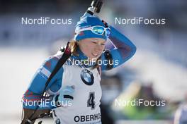 06.01.2017, Oberhof, Germany (GER): Olga Podchufarova (RUS) -  IBU world cup biathlon, sprint women, Oberhof (GER). www.nordicfocus.com. © Manzoni/NordicFocus. Every downloaded picture is fee-liable.
