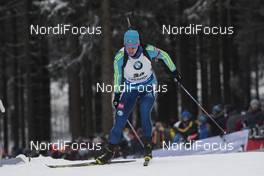 06.01.2017, Oberhof, Germany (GER): Darya Usanova (KAZ) -  IBU world cup biathlon, sprint women, Oberhof (GER). www.nordicfocus.com. © Manzoni/NordicFocus. Every downloaded picture is fee-liable.