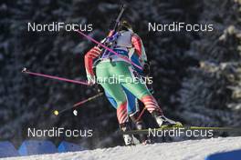 06.01.2017, Oberhof, Germany (GER): Stefani Popova (BUL) -  IBU world cup biathlon, sprint women, Oberhof (GER). www.nordicfocus.com. © Manzoni/NordicFocus. Every downloaded picture is fee-liable.