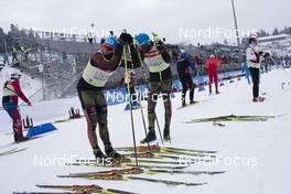 07.01.2017, Oberhof, Germany (GER): Event Feature: German technicians at work -  IBU world cup biathlon, training, Oberhof (GER). www.nordicfocus.com. © Manzoni/NordicFocus. Every downloaded picture is fee-liable.