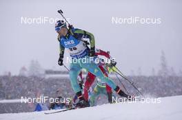 15.01.2017, Ruhpolding, Germany (GER): Artem Pryma (UKR) -  IBU world cup biathlon, pursuit men, Ruhpolding (GER). www.nordicfocus.com. © Manzoni/NordicFocus. Every downloaded picture is fee-liable.