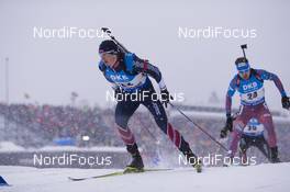 15.01.2017, Ruhpolding, Germany (GER): Andrejs Rastorgujevs (LAT) -  IBU world cup biathlon, pursuit men, Ruhpolding (GER). www.nordicfocus.com. © Manzoni/NordicFocus. Every downloaded picture is fee-liable.