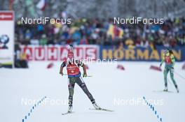 15.01.2017, Ruhpolding, Germany (GER): Laura Dahlmeier (GER) -  IBU world cup biathlon, pursuit women, Ruhpolding (GER). www.nordicfocus.com. © Manzoni/NordicFocus. Every downloaded picture is fee-liable.