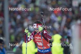 15.01.2017, Ruhpolding, Germany (GER): Julia Ransom (CAN) -  IBU world cup biathlon, pursuit women, Ruhpolding (GER). www.nordicfocus.com. © Manzoni/NordicFocus. Every downloaded picture is fee-liable.
