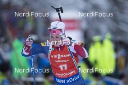 15.01.2017, Ruhpolding, Germany (GER): Marte Olsbu (NOR) -  IBU world cup biathlon, pursuit women, Ruhpolding (GER). www.nordicfocus.com. © Manzoni/NordicFocus. Every downloaded picture is fee-liable.