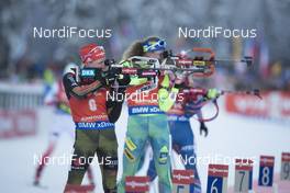 15.01.2017, Ruhpolding, Germany (GER): Franziska Hildebrand (GER) -  IBU world cup biathlon, pursuit women, Ruhpolding (GER). www.nordicfocus.com. © Manzoni/NordicFocus. Every downloaded picture is fee-liable.