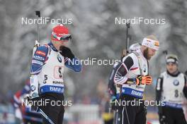 11.01.2017, Ruhpolding, Germany (GER): Ondrej Moravec (CZE) -  IBU world cup biathlon, relay men, Ruhpolding (GER). www.nordicfocus.com. © Manzoni/NordicFocus. Every downloaded picture is fee-liable.