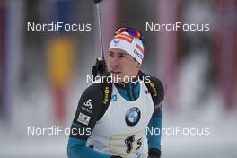 11.01.2017, Ruhpolding, Germany (GER): Quentin Fillon Maillet (FRA) -  IBU world cup biathlon, relay men, Ruhpolding (GER). www.nordicfocus.com. © Manzoni/NordicFocus. Every downloaded picture is fee-liable.