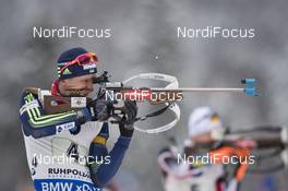 11.01.2017, Ruhpolding, Germany (GER): Sergey Semenov (UKR) -  IBU world cup biathlon, relay men, Ruhpolding (GER). www.nordicfocus.com. © Manzoni/NordicFocus. Every downloaded picture is fee-liable.