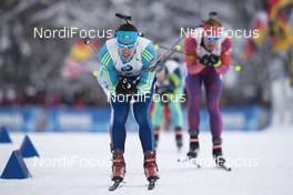 11.01.2017, Ruhpolding, Germany (GER): Yan Savitskiy (KAZ) -  IBU world cup biathlon, relay men, Ruhpolding (GER). www.nordicfocus.com. © Manzoni/NordicFocus. Every downloaded picture is fee-liable.