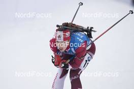 12.01.2017, Ruhpolding, Germany (GER): Megan Tandy (CAN) -  IBU world cup biathlon, relay women, Ruhpolding (GER). www.nordicfocus.com. © Manzoni/NordicFocus. Every downloaded picture is fee-liable.