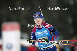 12.01.2017, Ruhpolding, Germany (GER): Ji-Ae Park (KOR) -  IBU world cup biathlon, relay women, Ruhpolding (GER). www.nordicfocus.com. © Manzoni/NordicFocus. Every downloaded picture is fee-liable.