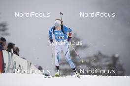 12.01.2017, Ruhpolding, Germany (GER): Laura Toivanen (FIN) -  IBU world cup biathlon, relay women, Ruhpolding (GER). www.nordicfocus.com. © Manzoni/NordicFocus. Every downloaded picture is fee-liable.
