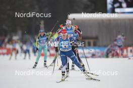 12.01.2017, Ruhpolding, Germany (GER): Eva Puskarcikova (CZE) -  IBU world cup biathlon, relay women, Ruhpolding (GER). www.nordicfocus.com. © Manzoni/NordicFocus. Every downloaded picture is fee-liable.