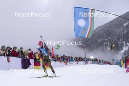 12.01.2017, Ruhpolding, Germany (GER): Franziska Preuss (GER) -  IBU world cup biathlon, relay women, Ruhpolding (GER). www.nordicfocus.com. © Manzoni/NordicFocus. Every downloaded picture is fee-liable.
