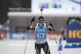 12.01.2017, Ruhpolding, Germany (GER): Aita Gasparin (SUI) -  IBU world cup biathlon, relay women, Ruhpolding (GER). www.nordicfocus.com. © Manzoni/NordicFocus. Every downloaded picture is fee-liable.